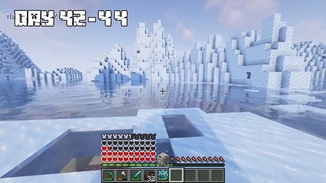 I Survived 100 DAYS as a GUARDIAN in HARDCORE Minecraft! смотреть онлайн