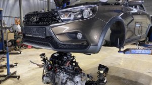 РАЗОБРАЛИ НОВУЮ LADA Vesta SW CROSS 2020 CVT - Что такое  мечта  среднего россиянина