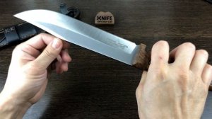 Нож "Bastardo" 420 HC Walnut от Kizlyar Supreme