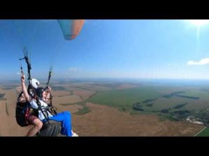 Полет на параплане с командой Траектория полета в Нижнем Новгороде 17.08.2023 в 360_1