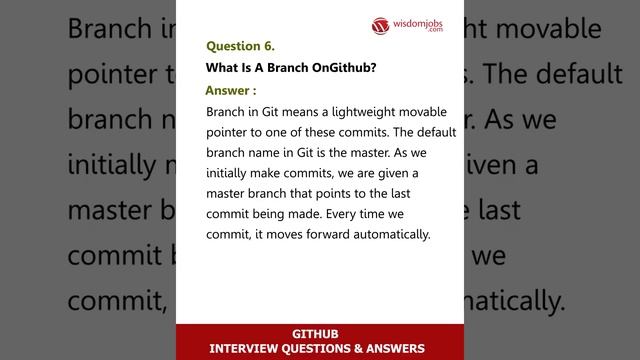 TOP 15 GitHub Interview Questions and Answers 2019 Part-1 | Wisdom Jobs смотреть онлайн