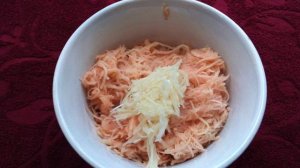 Драники с мясом луком и чесноком