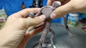 Персонаж из игры Doom Eternal - Рыцарь ужаса .ИЗ ПЛАСТИЛИнА