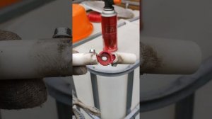 Шаровой кран не провернуть)Показываю как с помощью полипропиленовой трубы можно его "прокачать")