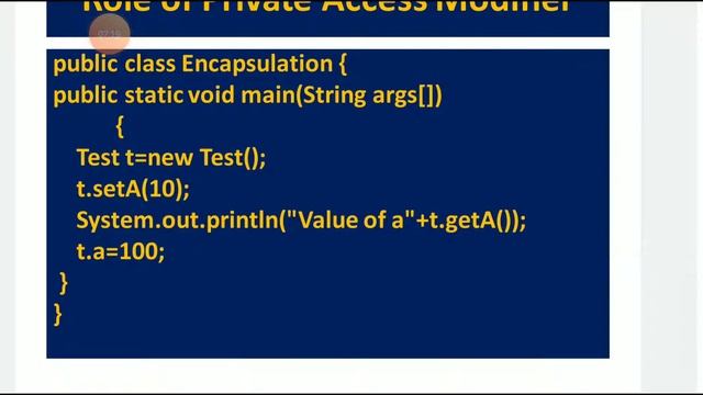 Ensuring Encapsulation Property in Java Code смотреть онлайн