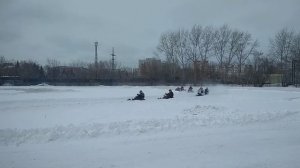 Тюмень зимний картинг 16.02.2020 старт 250