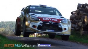 2014 WRC Rallye de France лучшие моменты