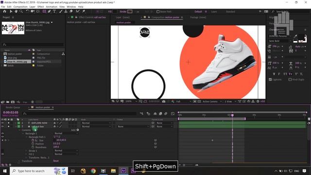 Product Advertising Motion Poster Tutorial in After Effects | Product Animation Tutorial