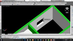 how to make 3d wall face color in autocad 2020