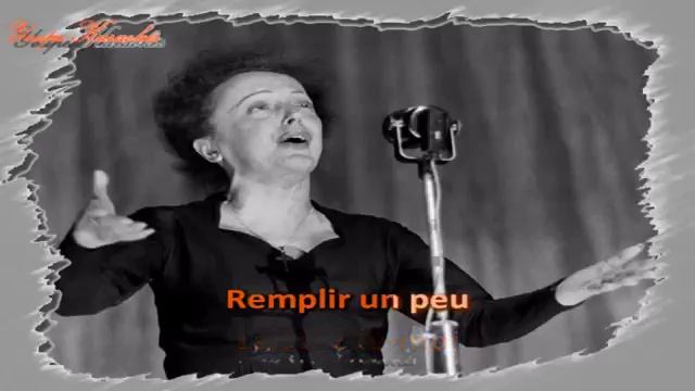 Patricia Edith Piaf Mon Dieu karaoké смотреть онлайн