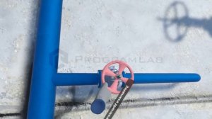 "Замена прокладок фланцевых соединений" - виртуальный лабораторный комплекс