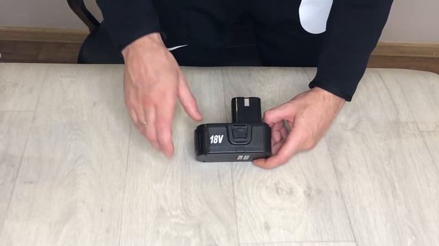 Аккумулятор для шуруповерт 18 v (прямой) Ni-Cd 3 контакта смотреть онлайн