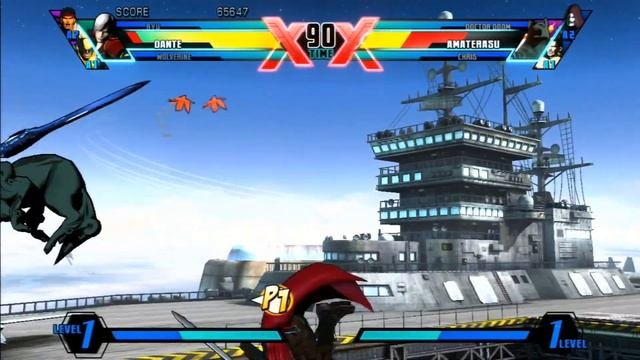 Ultimate Marvel Vs. Capcom 3 ... (PS3) Gameplay