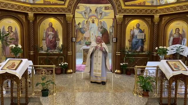 Вознесение Господне. Проповедь священника Георгия Полякова. Храм Сретения Господня Санкт-Петербург.