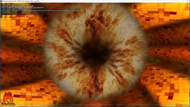 CPU Z,GPU Z, Furmark x3440, GTX 670 смотреть онлайн