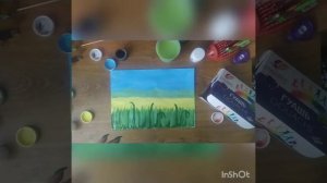 Рисование "Маки" (подготовительная группа)