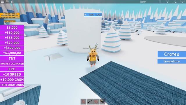 ПОСТРОИЛ САМЫЙ КРУТОЙ В МИРЕ ЛЕДЯНОЙ ЗАМОК! Roblox смотреть онлайн