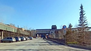 Магнитогорск, улица 9 мая, промзона, по дороге вдоль комбината (17.04.2022)