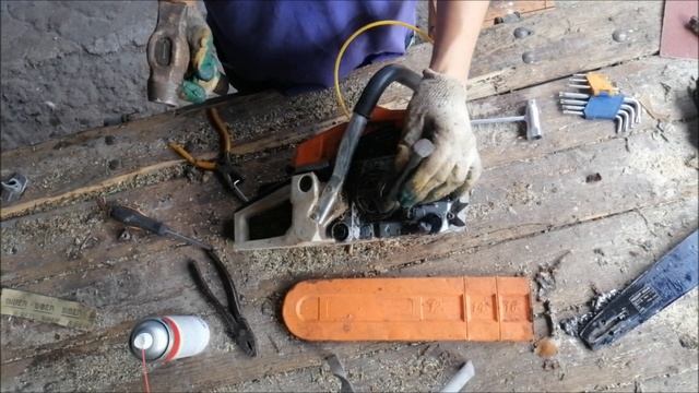 замена венца на проффесиональных бензопилах
