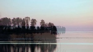 Онежское озеро, весенние рассветы - музыка для души