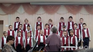 25.10.2023 Выступление хора младших мальчиков "Звонкий ветерок" перед родителями в ДШИ 10