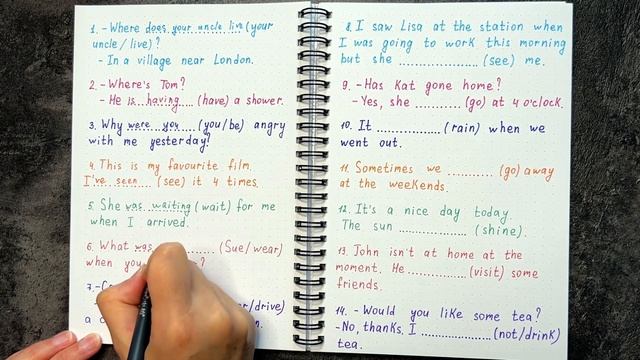 ТРЕНИРУЕМ ДО АВТОМАТИЗМА времена в английском | практика с объяснением | English grammar смотреть онлайн