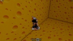 ?ОГРОМНАЯ КРЫСА ОХОТИТСЯ на НАС С ОГНЕХВОСТКОЙ в Роблокс Cheese Escape in ROBLOX ДАША КЕКСИК
