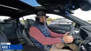 Genesis G70 3 3t vs BMW M340i vs Cadillac CT5 V, the best sedan king drag and roll race battle.