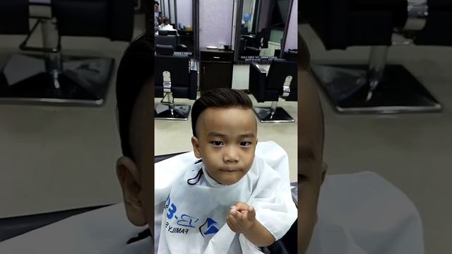 boy baby undercut hairstyle