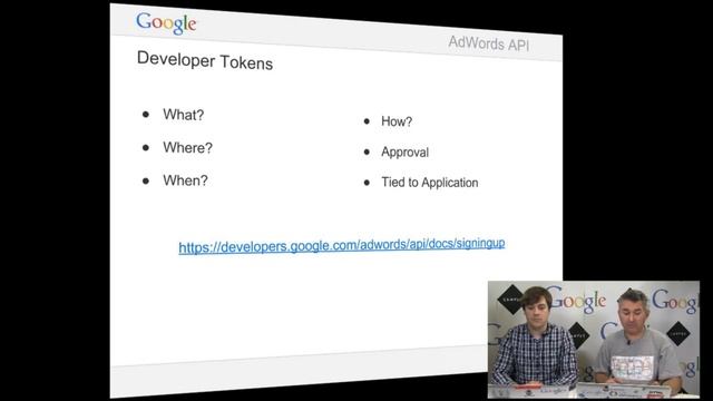 AdWords API Intro смотреть онлайн