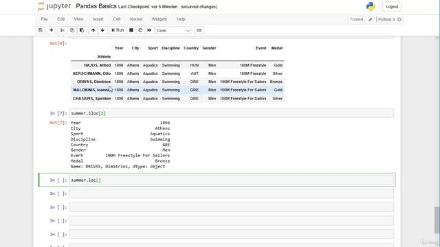16. Selecting Rows with loc (label-based indexing)