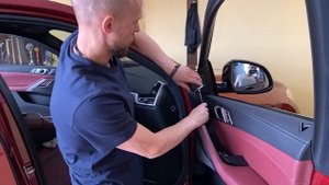 Как снять обшивку двери BMW X6 G06