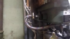 Газовая колонка нева 4510м на отопление на керомическом газовом нагревателе.