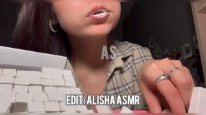Хрустящий мел/crispy chalk #chalk #clay #мел #глина #эдит (Alisha Asmr)