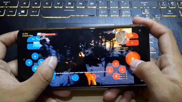 The Witcher 3 Strato/Skyline Emulator Build 36 Game Test