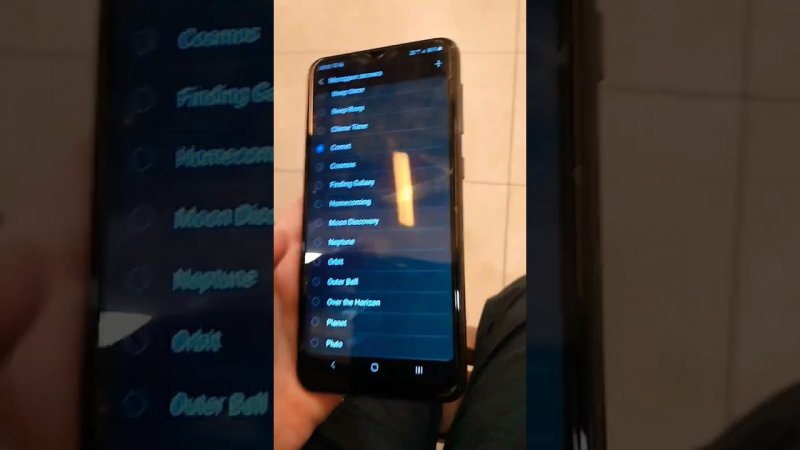 SAMSUNG GALAXY A10, RINGTONE Comet