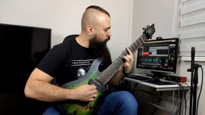 Cort KX508MS II dissonance 8 string riff