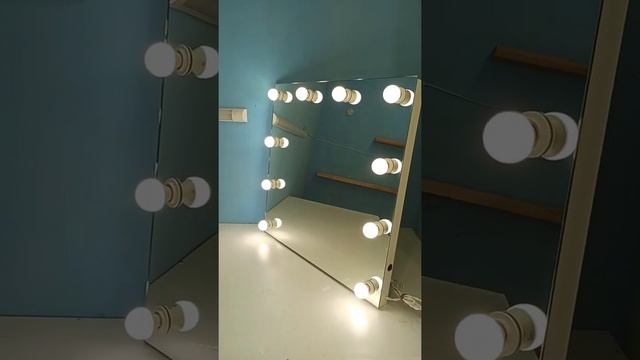 Гримерное зеркало "без рамки" 70х70 смотреть онлайн