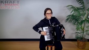 Kraft Music - Roland FR-1x V-Accordion Performance with Alicia Baker
