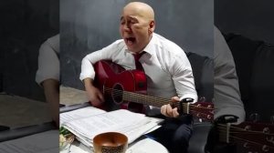 лишь о тебе мечтая/руки вверх/кавер на гитаре