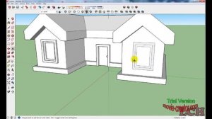 SketchUp - Урок #2 Небольшой дом
