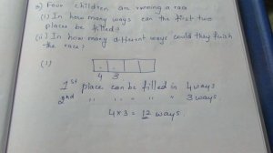 TN CLASS 11 MATHS COMBINATORICS & MATHEMATICAL INDUCTION EX 4.1 SUM 3