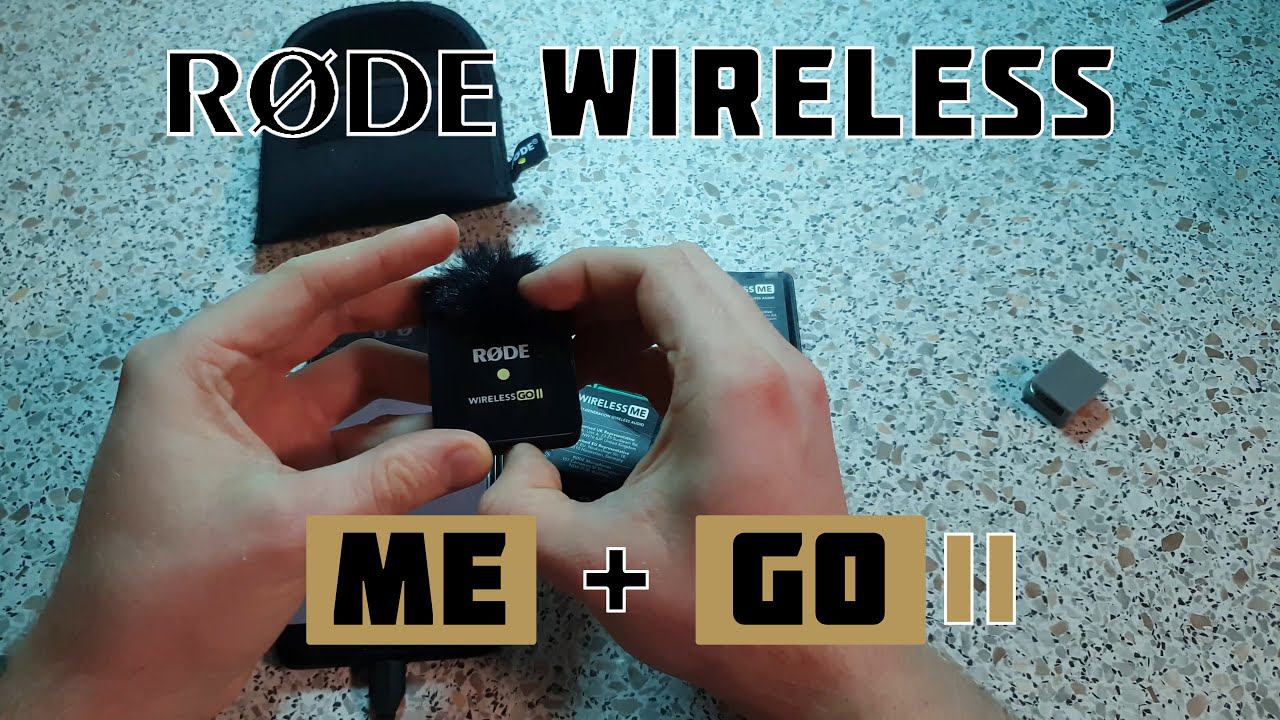 Работа Rode wireless me и go2 передатчика вместе. смотреть онлайн