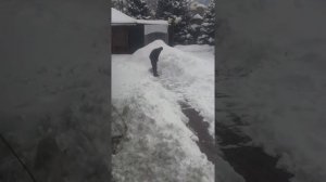 Прикол уборка снега