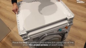 How to install the Washing Machine Stacking Kit (SKK-UDW) | Samsung New Zealand