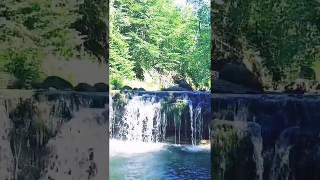 Novgorod region. Новгородская область. ( родина папы). Водопад ( Waterfall).