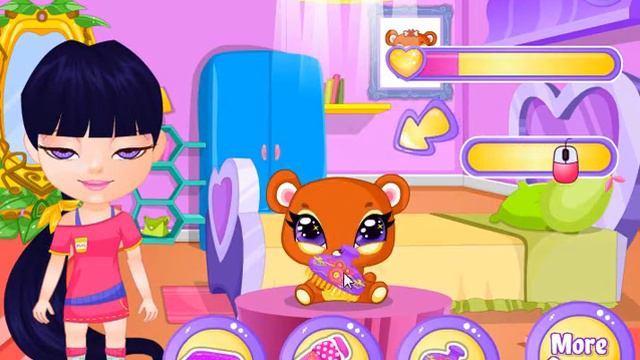 Baby Barbie My Fairy Pets (Малышка Барби: Уход за домашними животными) - прохождение игры смотреть онлайн