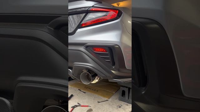 Remark R1 exhaust WRX 22 #short #install #wrx #2022wrx #capcut #car #follow #remark #exhaust