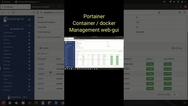 Portainer - Docker container management web platform