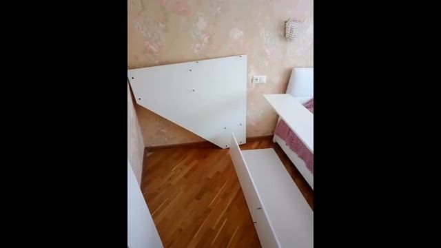 Как собрать шкаф угловой Ливерпуль